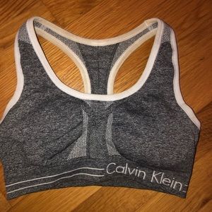calvin klein sports bra